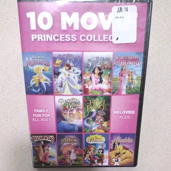 10 Movie Princess Collection - DVD By Artist Not Provided - RARE NEW - NIB!